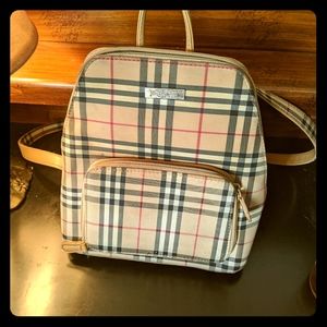 Burberry backpack handbag
